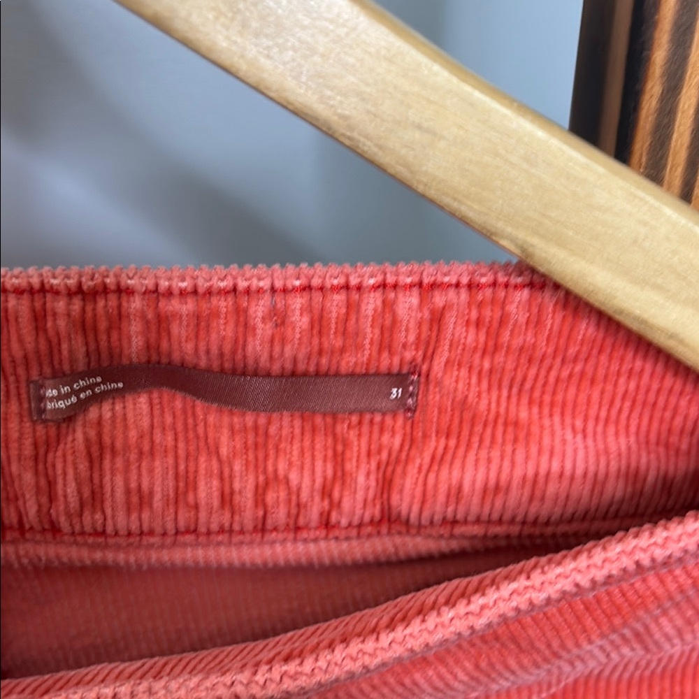 Pilcro Coral Corduroy  Shorts Relaxed Fit - Picture 3 of 7